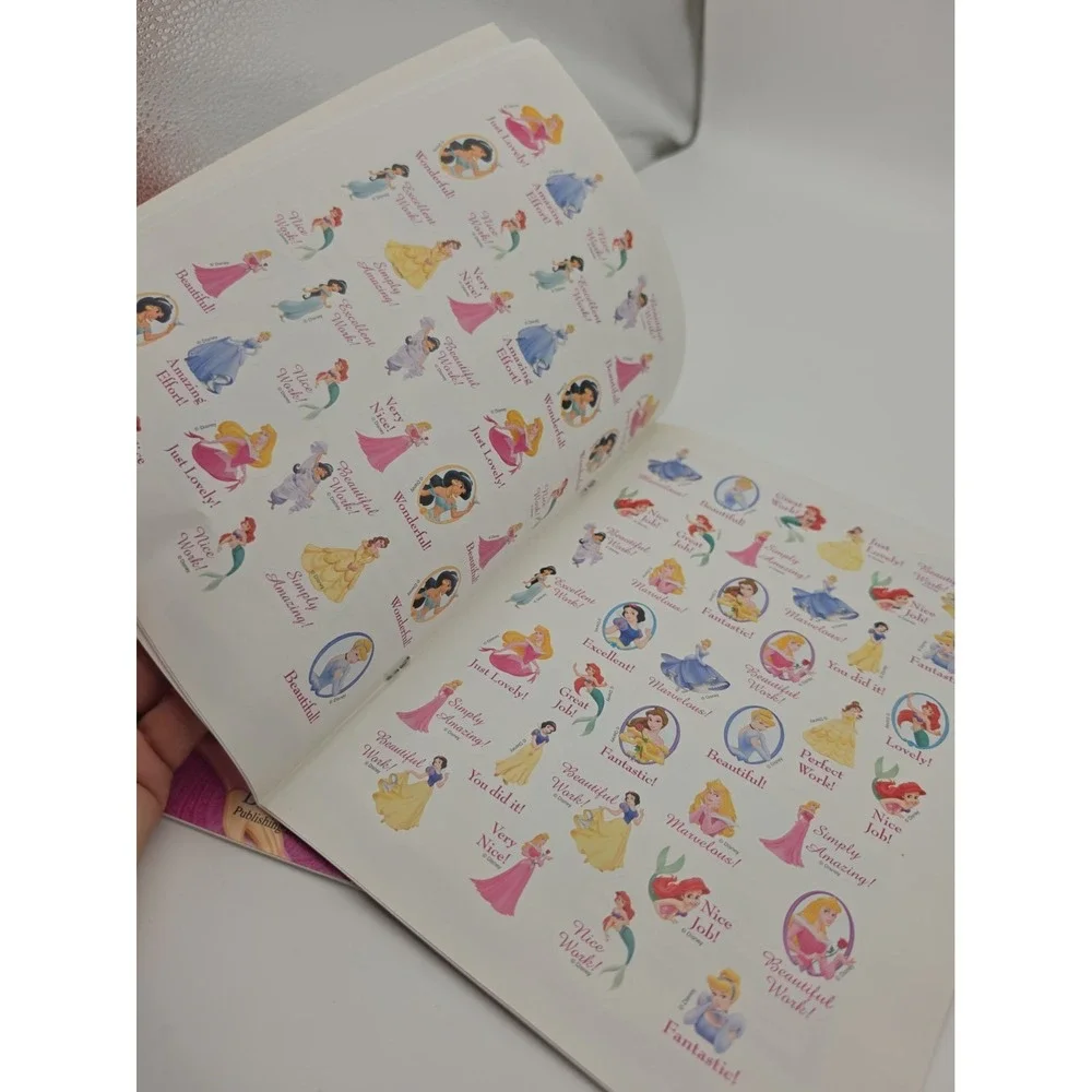 Two Disney Princess Learning Workbooks ~ Learning the Reading & Spelling